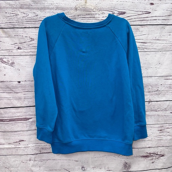 Champion Girl's Logo Blue Sweater Size XL - Picture 3 of 3